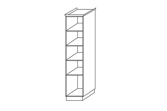 Шкаф Палермо (ясень), 1 створка 3 (фото)