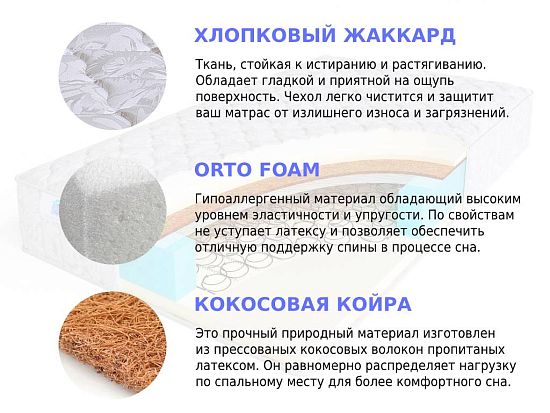 Матрас Sleep A Lot BERTRANN Klot BS 2 (фото)