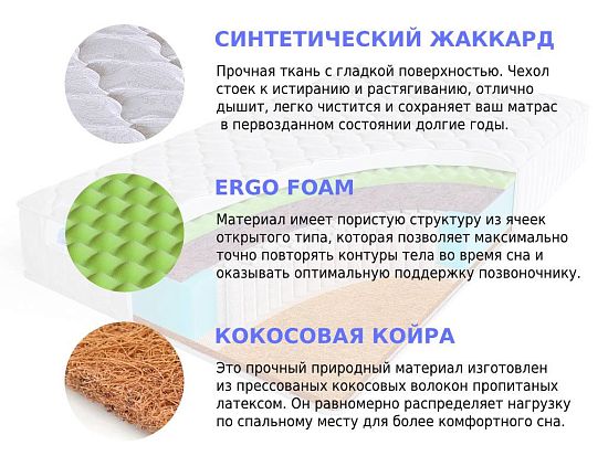 Матрас Sleep A Lot GALAHAD Tuft S1000 2 (фото)