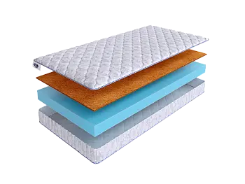 Беспружинный матрас SkySleep ROLLER Cotton 10 Cocos