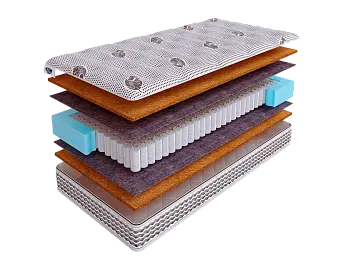 Ортопедический матрас SkySleep NATURE PRO ANATOMIC HARD S500