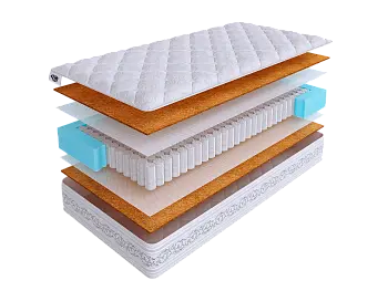 Матрас с независимыми пружинами SkySleep ETALON COCOS 1 S500